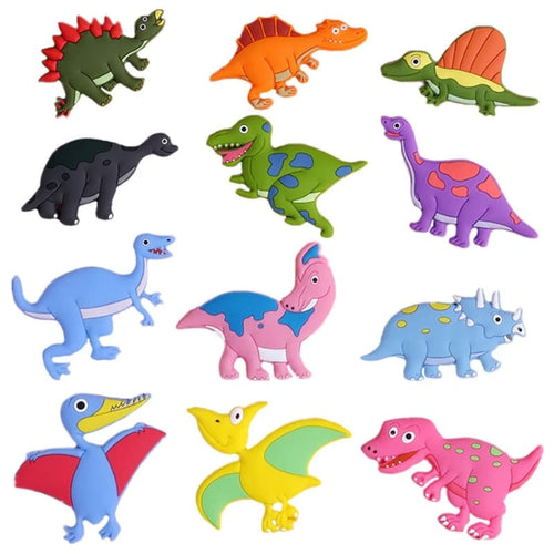 12 Imãs de Dinossauro - Brinquedo para Crianças Autistas