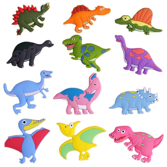 12 Imãs de Dinossauro - Brinquedo para Crianças Autistas