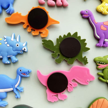 12 Imãs de Dinossauro - Brinquedo para Crianças Autistas