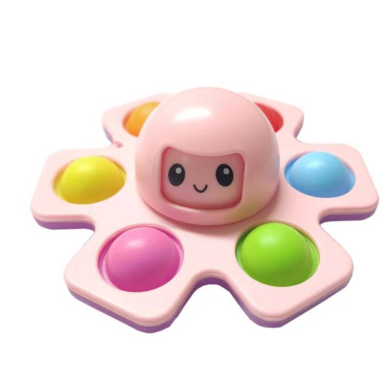 Fidget Spinner Interativo Sensorial Polvo