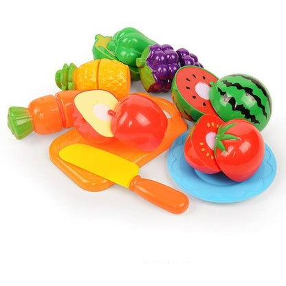 Frutinhas de Brinquedo Com Velcro Educacional