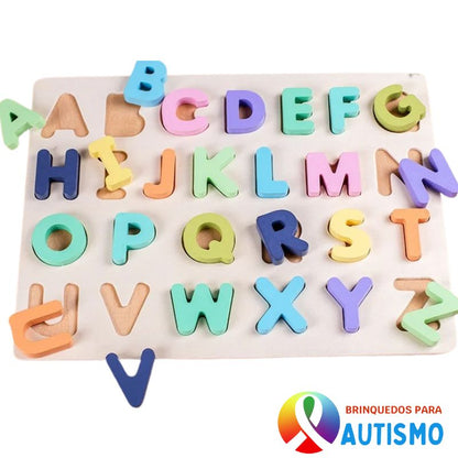 Kit Brinquedo Pedagógico Letras e Números