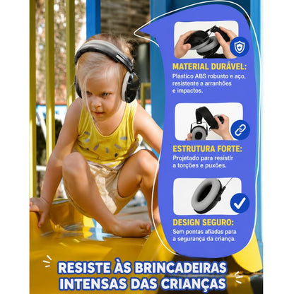 Abafador Para Autismo Infantil Modelo Kids
