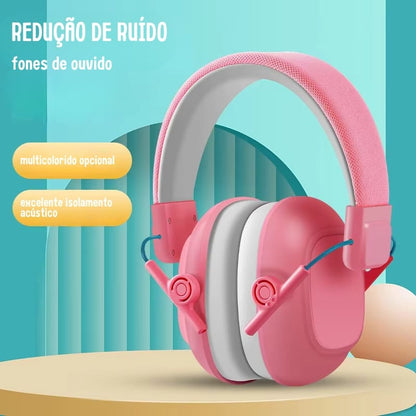 Abafador de Ruído para Autista - Protetor de Ouvido