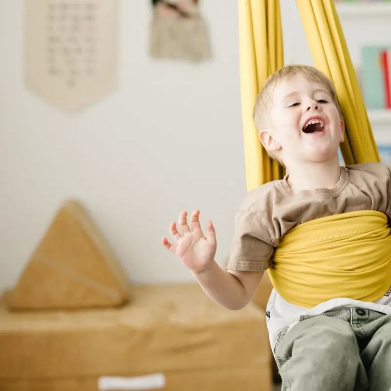 Balanço Sensorial Infantil de Tecido Suspenso
