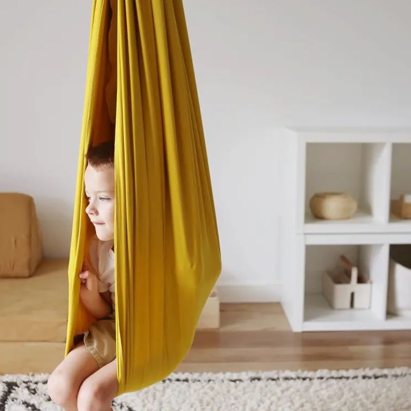 Balanço Sensorial Infantil de Tecido Suspenso
