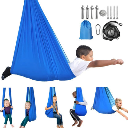 Balanço Sensorial Infantil Casulo em Lycra Relax Premium