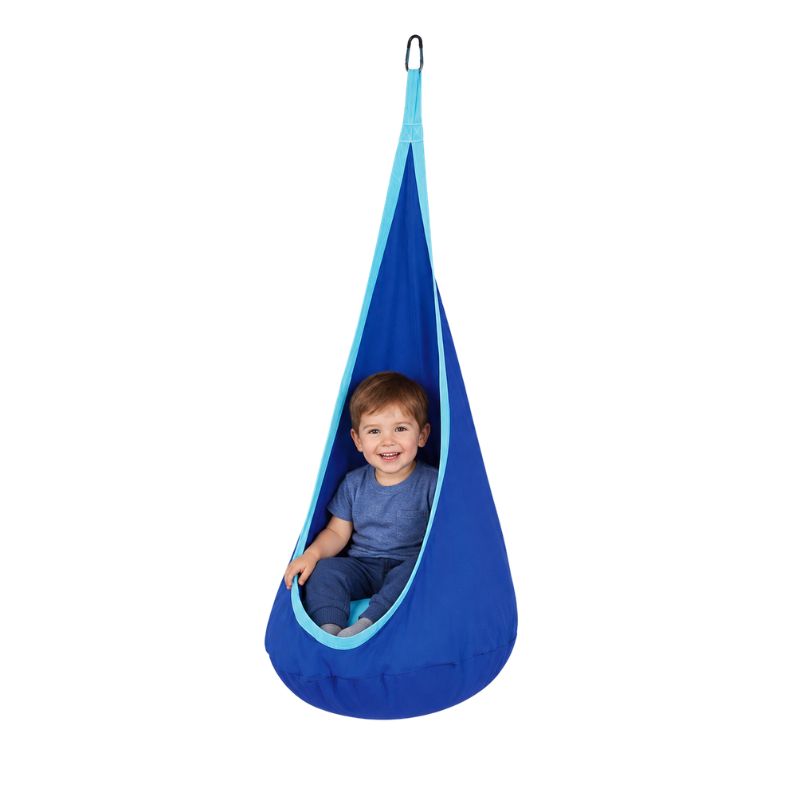 Balanço Sensorial Infantil Ninho de Teto para Autorregulação e Conforto