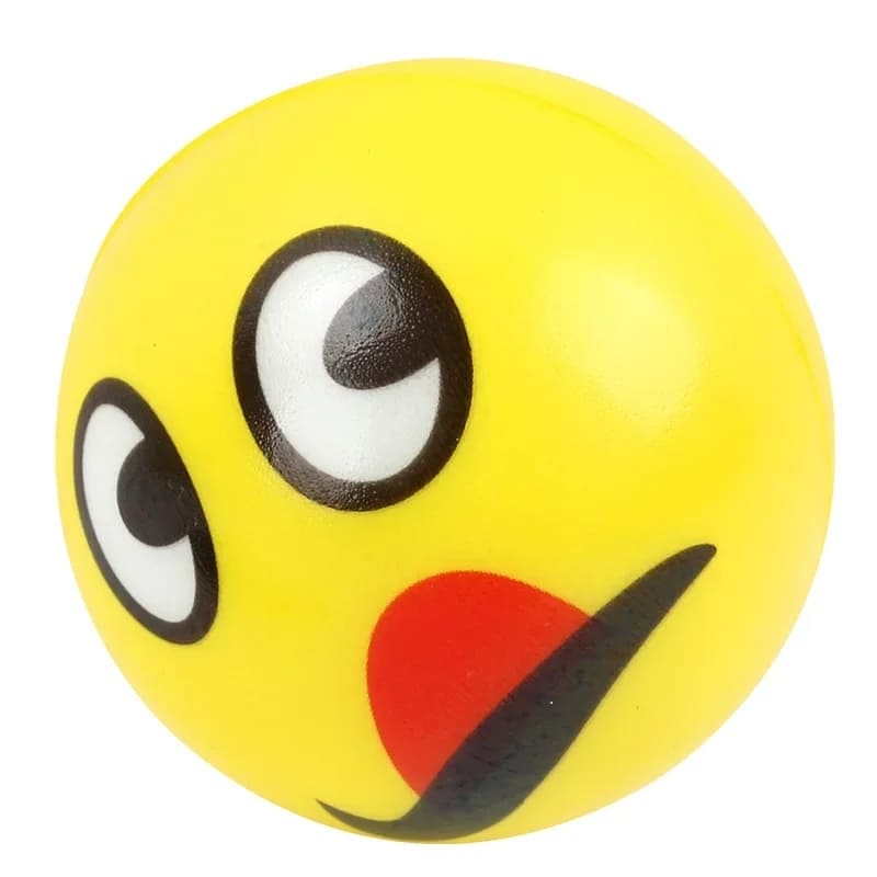 Brinquedo Anti Stress - 6 Bolinhas de Espuma Divertidas