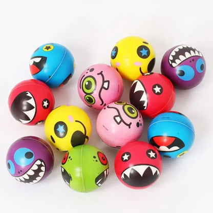 Brinquedo Anti Stress - 6 Bolinhas de Espuma Divertidas