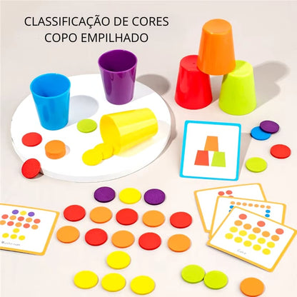 Brinquedo Educativo para 3 Anos - Copo Sensorial
