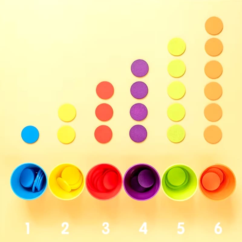 Brinquedo Educativo para 3 Anos - Copo Sensorial