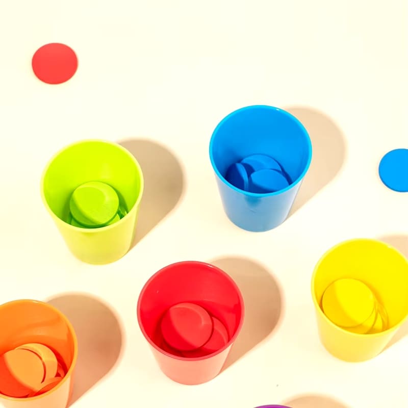 Brinquedo Educativo para 3 Anos - Copo Sensorial