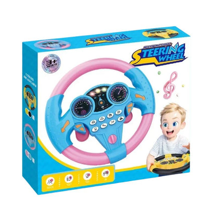 Brinquedo Sensorial Autismo - Volante com Sons e Luzes