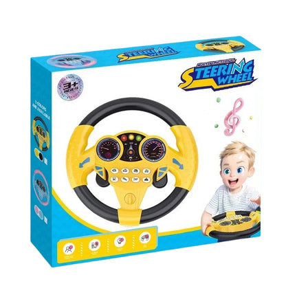 Brinquedo Sensorial Autismo - Volante com Sons e Luzes