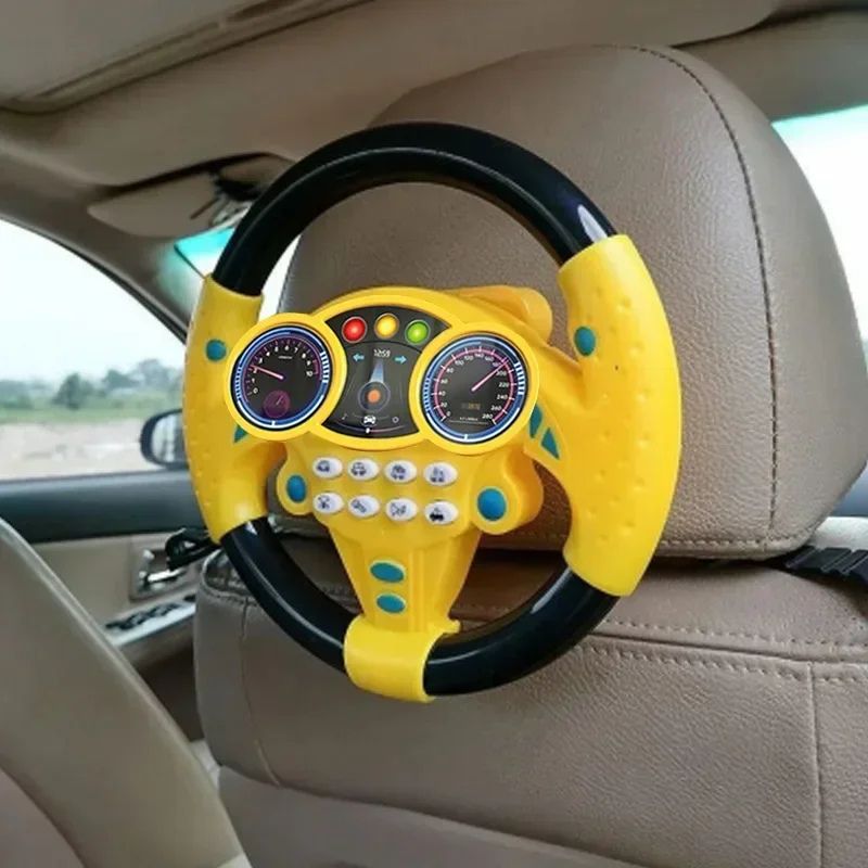 Brinquedo Sensorial Autismo - Volante com Sons e Luzes