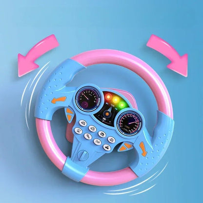 Brinquedo Sensorial Autismo - Volante com Sons e Luzes