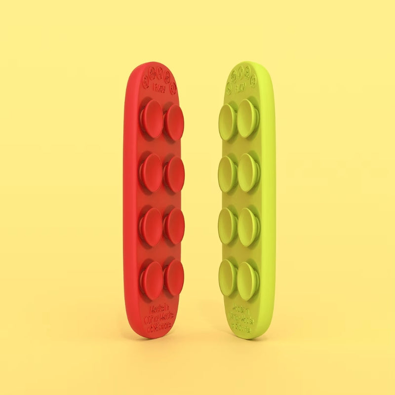 Brinquedo Sensorial Tira de Silicone Fidget Anti Stress