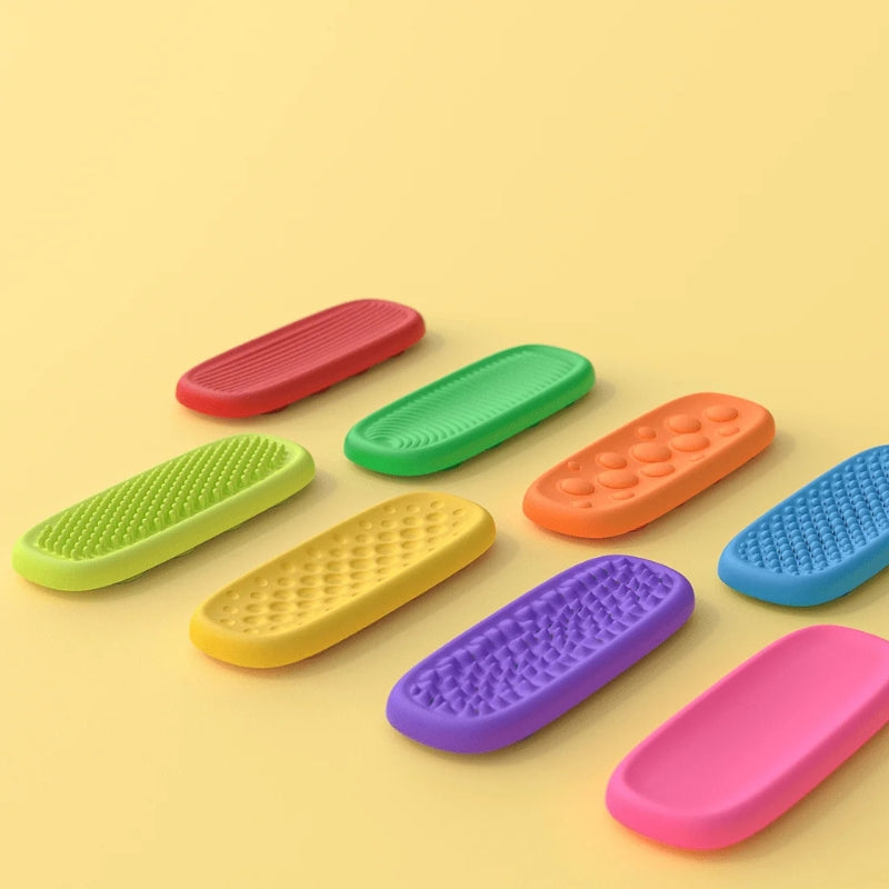 Brinquedo Sensorial Tira de Silicone Fidget Anti Stress