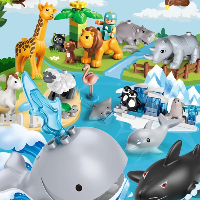 Brinquedo Educativo - Animais da Fazenda