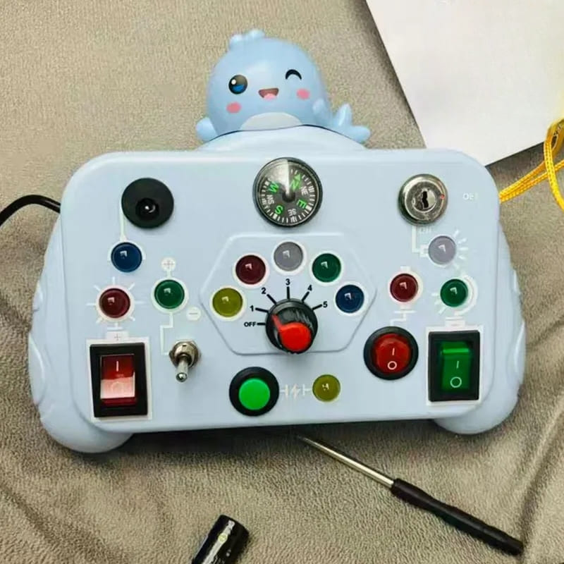 Brinquedos Montessori Sensorial com Placa Animada
