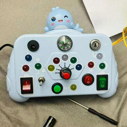 Brinquedos Montessori Sensorial com Placa Animada