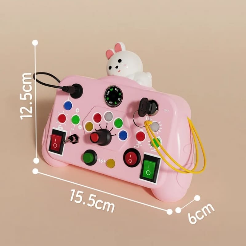 Brinquedos Montessori Sensorial com Placa Animada