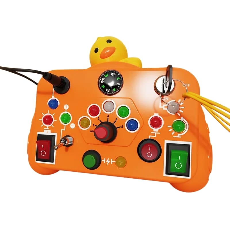 Brinquedos Montessori Sensorial com Placa Animada