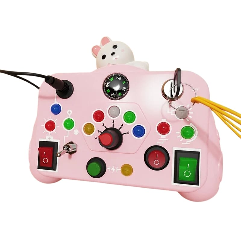 Brinquedos Montessori Sensorial com Placa Animada