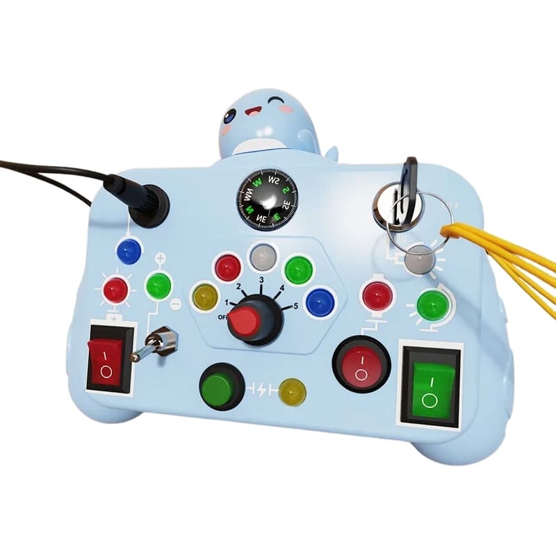 Brinquedos Montessori Sensorial com Placa Animada