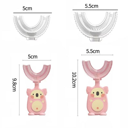 Escova de Dente Desenho em Forma de U - Design Inovador