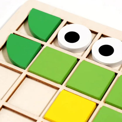 Quebra Cabeça Autismo 3D - Jogo Sensorial Montessori