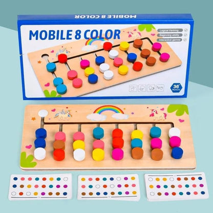 Quebra Cabeça Infantil Jogo de Cores - Brinquedo para Autista