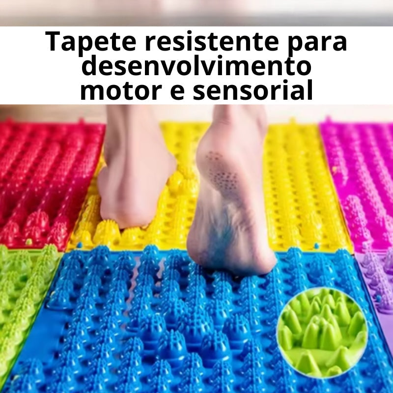 Tapete Sensorial - Massagem para Pés e Mãos